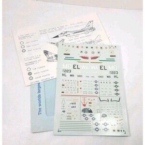 Vintage Microscale No. 72-285 1:72 Tac Update Decal Sheet
